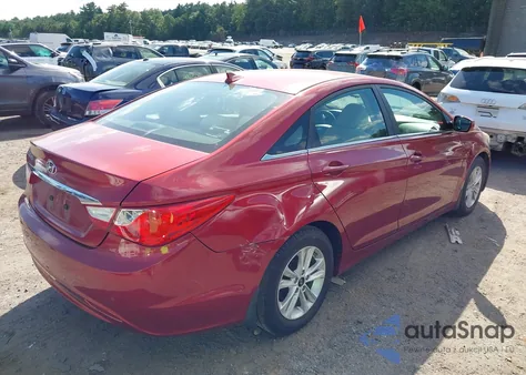 2013 Hyundai Sonata Gls из США, поврежденный, VIN 5NPEB4AC0DH557726